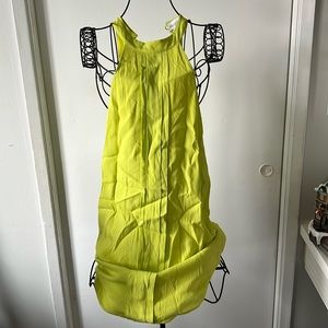 Neon  dress nwot 😍💛✨